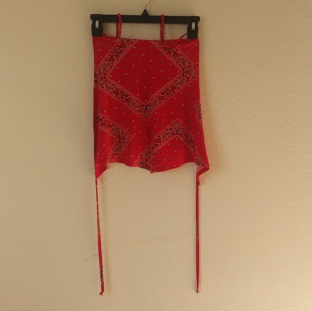 Bandana halter top